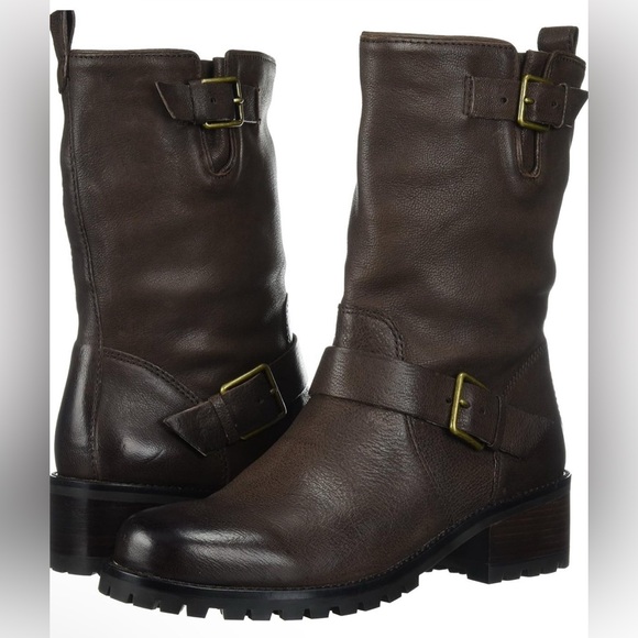 Cole Haan Women's Hemlock Motorcycle Boot - Picture 2 of 7